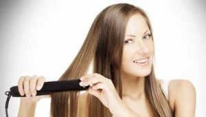 How to straighten hair ironing?