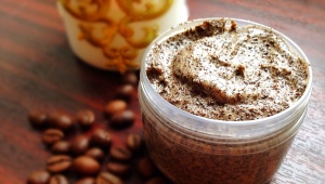 Exfoliantes tonificantes con miel y café.