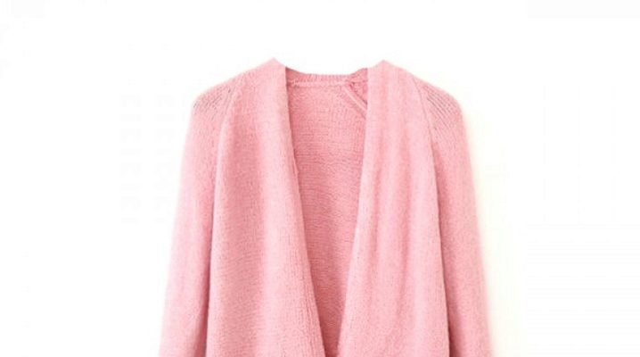 Pink cardigan: fashionable images