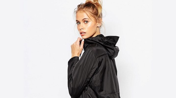 Long windbreakers for women