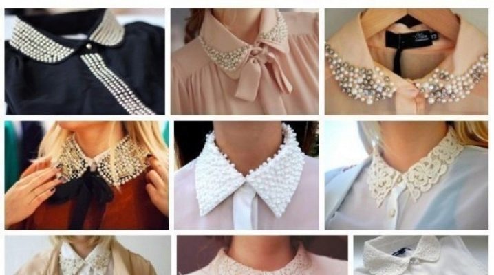 Shirt collar: types and options of decoration