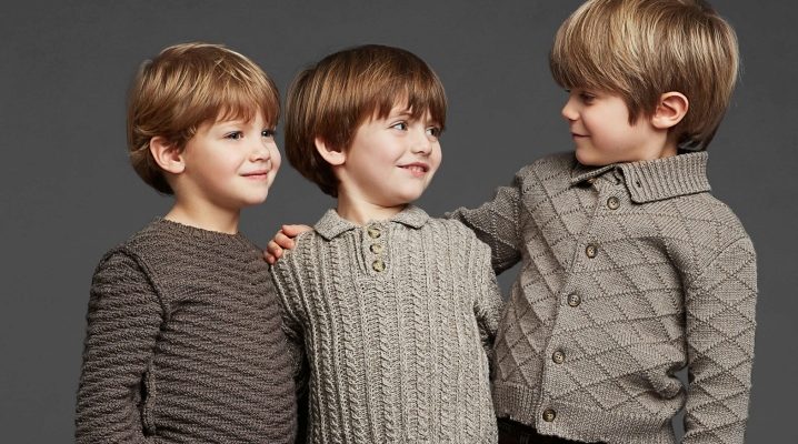 Pullovers bonitos para meninos e meninas