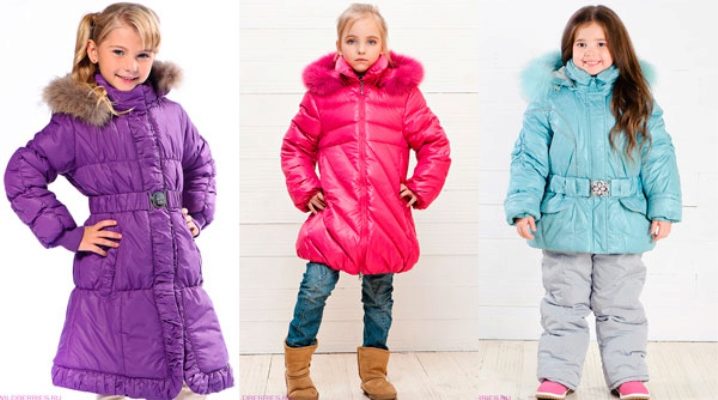 Chaquetas de invierno de moda para niñas.