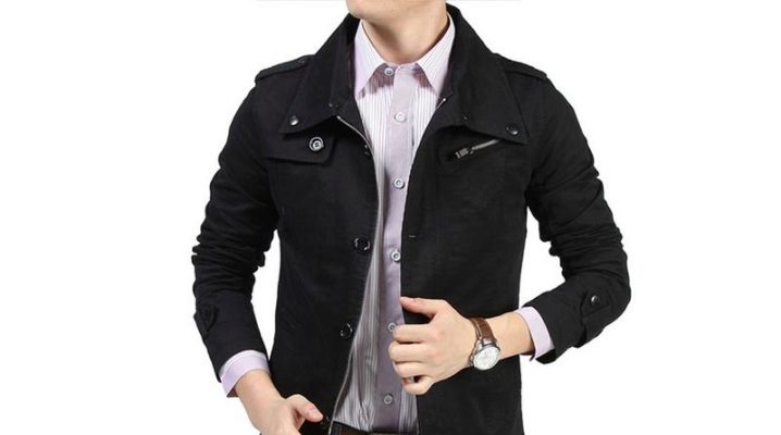 Chaquetas de hombre para primavera-otoño.