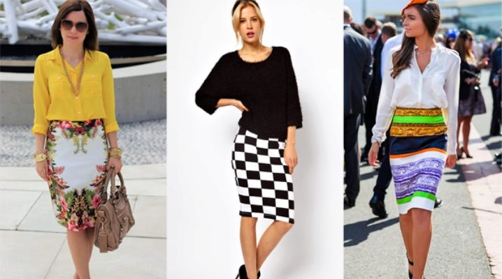 What can I wear knitted pencil skirt?