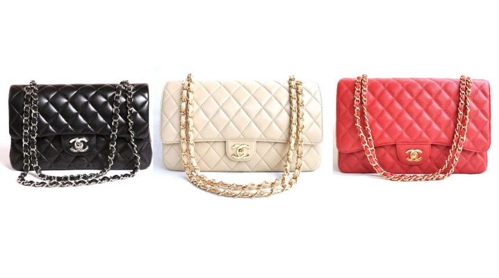 Chanel bolso en una cadena - la personificación del buen gusto