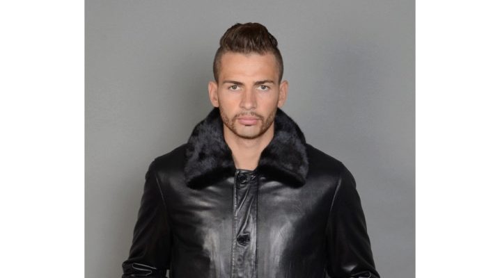 Men's winter leather jackets are the trend of this year.