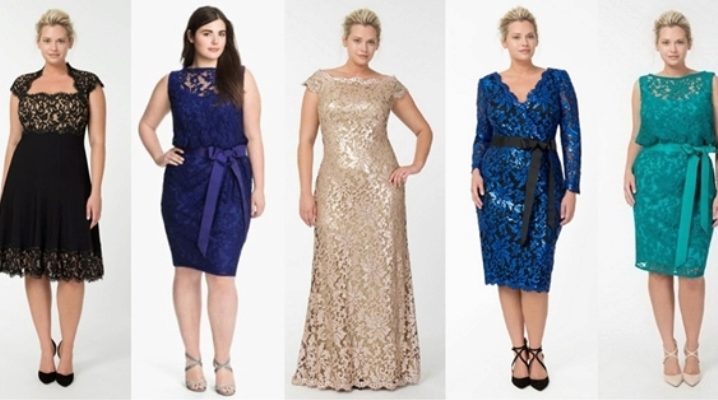 Beautiful and elegant evening dresses for obese women