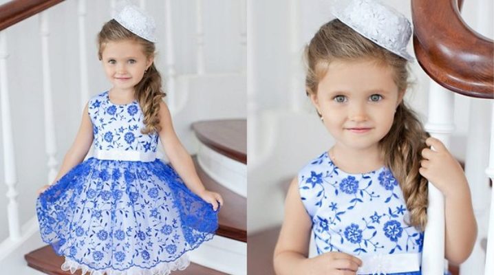 Vestidos elegantes e bonitos para meninas de 2-3 anos