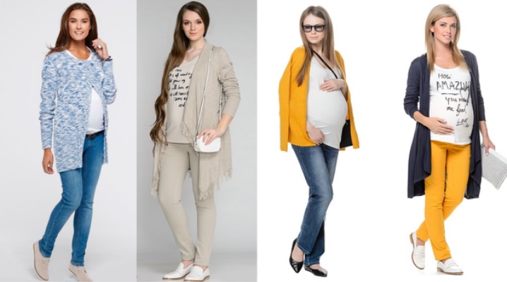 Blusas frescas para mulheres grávidas