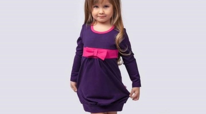 Vestido de punto para niñas - hermoso y cómodo