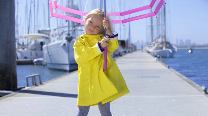 Capa de chuva infantil para o seu filho