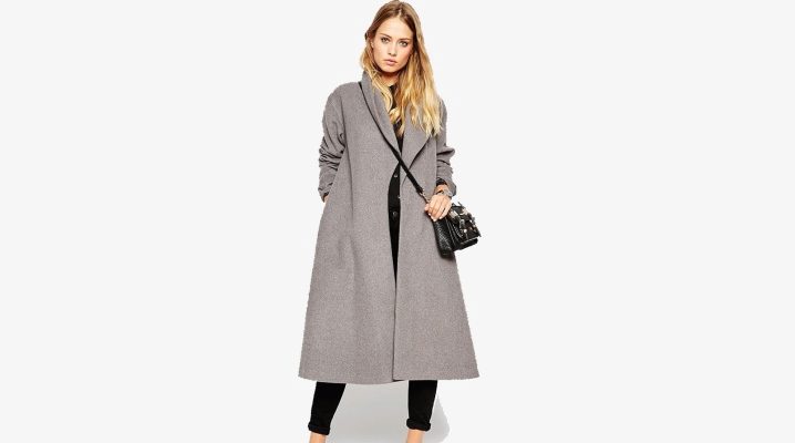 A-line silhouette coat