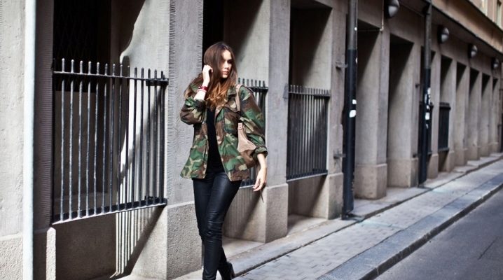 Parka de camuflaje