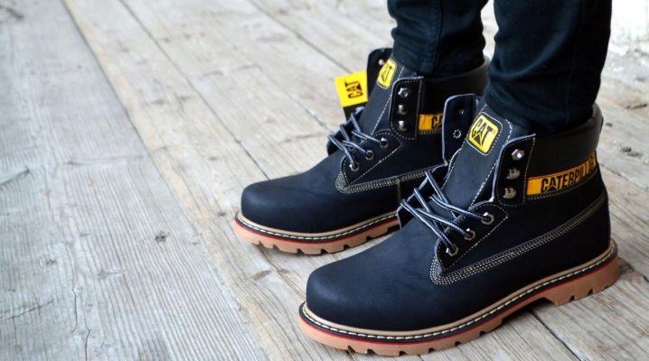 Botas masculinas da Caterpillar