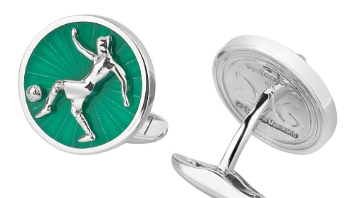 Silver cufflinks for men