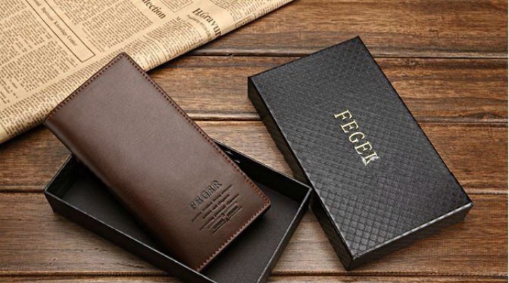 Stylish men's leather wallet