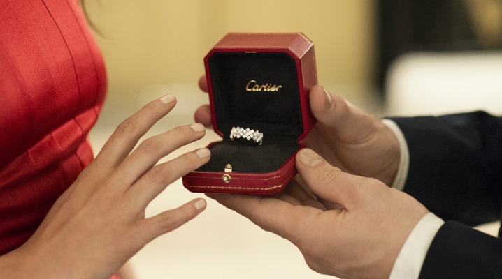 Cincin perkahwinan cartier