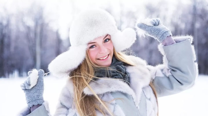 Guantes de invierno de las mujeres