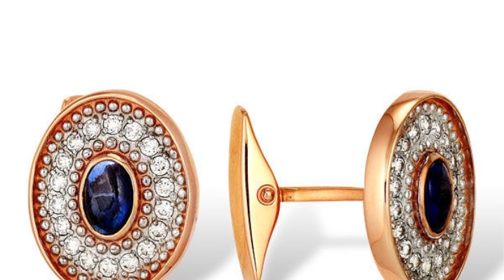 Gold cufflinks - a touch of luxury in the image of a man