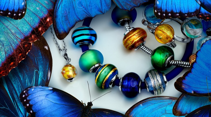 Murano glass jewelry