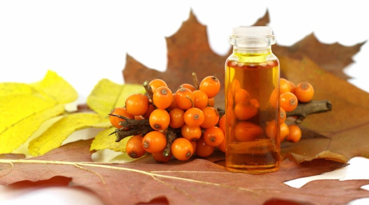 Sea buckthorn oil hair mask