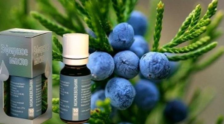 Juniper oil for the face