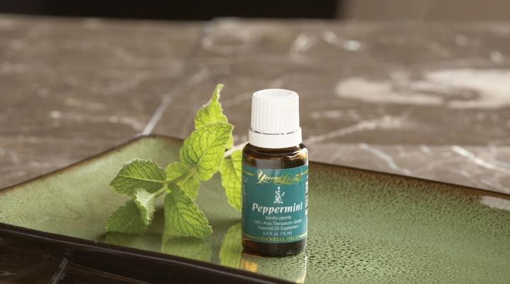 Mint oil for hair