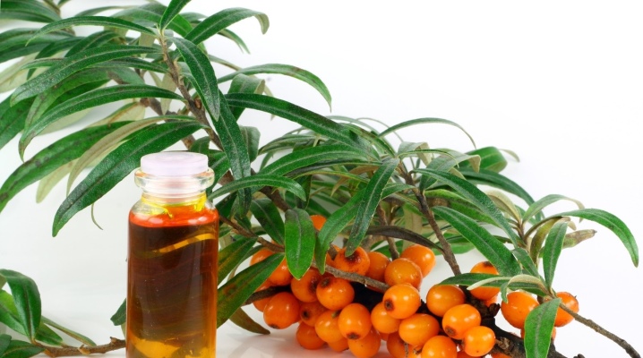 Sea buckthorn hair oil