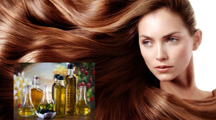 Olive oil for hair