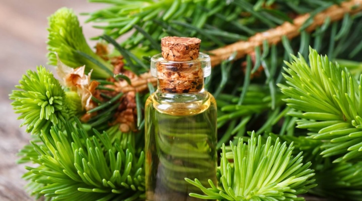 Fir oil for hair