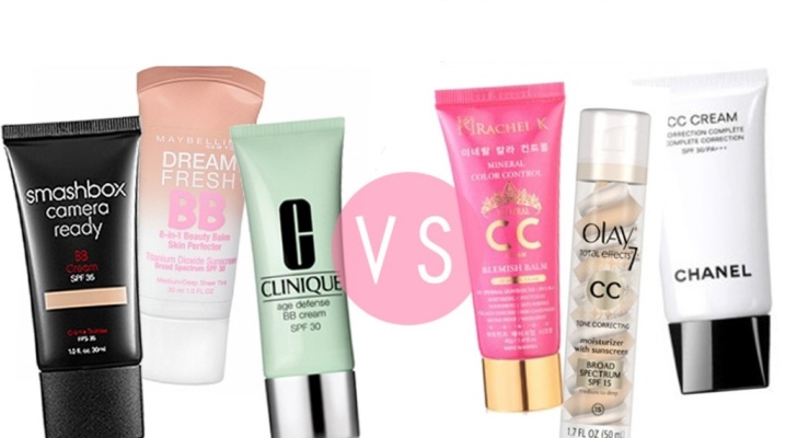 How does BB cream differ from CC cream?