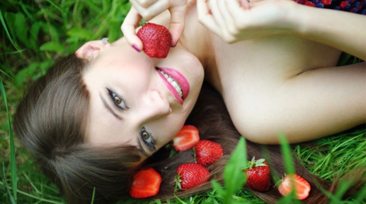 Berry face mask