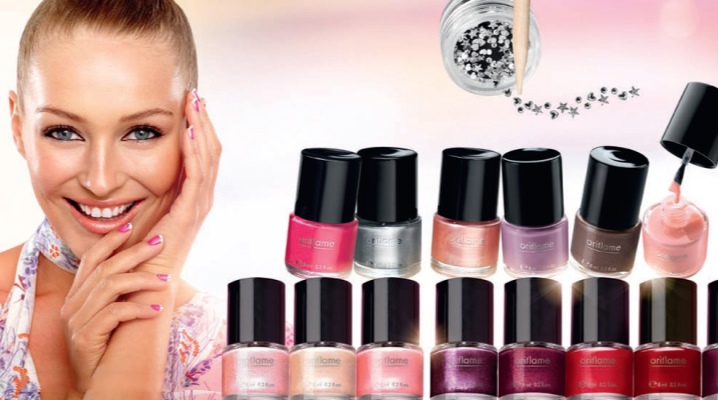 Oriflame nail polishes