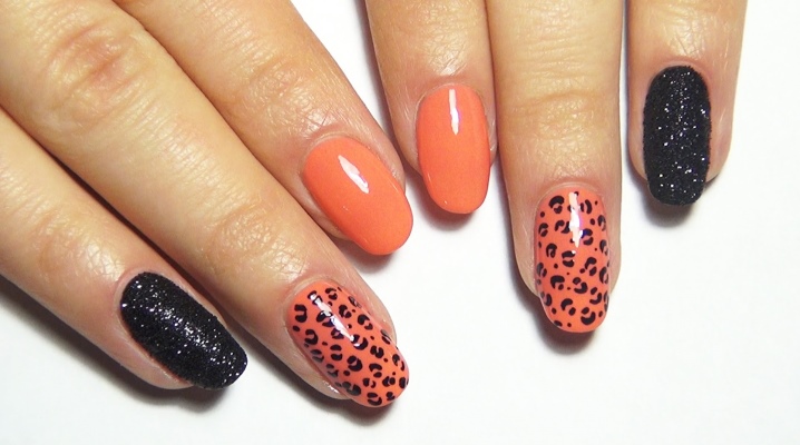 Manicure leopardo