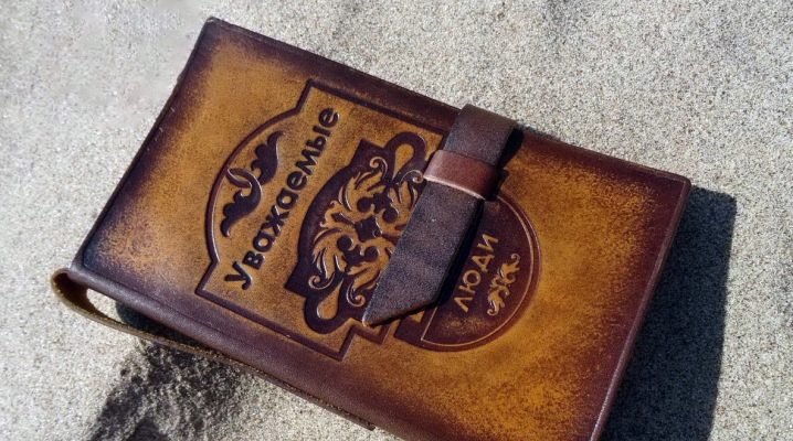 Leather business card holders