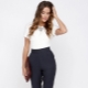 Pants with high waist