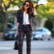 Checkered trousers