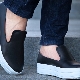 Black Slip-on Sneakers