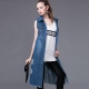 Long sleeveless jacket for women - a review of fashion models