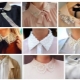 Shirt collar: types and options of decoration