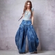 Women's denim pants