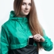 Anorak cortavientos mujer