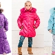 Chaquetas de invierno de moda para niñas.