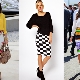 What can I wear knitted pencil skirt?