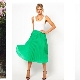 What to wear with a half sun skirt - stylish images