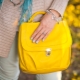 What to wear with a yellow bag?