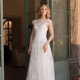 Wedding dress in the style of 