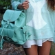 Women's leather bags, backpacks are now in trend!