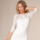 White lace dress